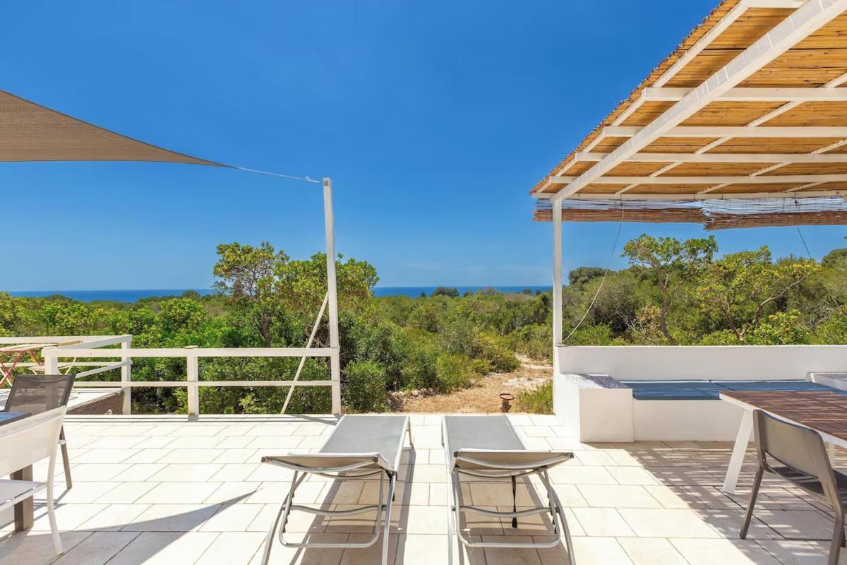 Villa Spigolizzi - vista mare Torre Pali Esterno foto